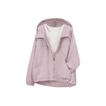 TOUCH Cropped Coat Women's Pink Purple