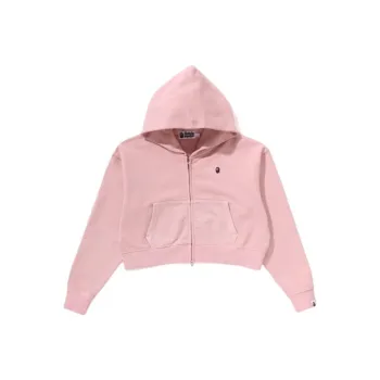 A BATHING APE Logo Zip up Hoodie