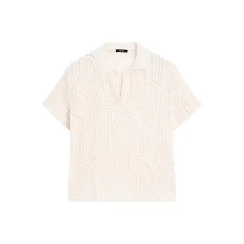 Massimo Dutti Polo Shirt Women's White
