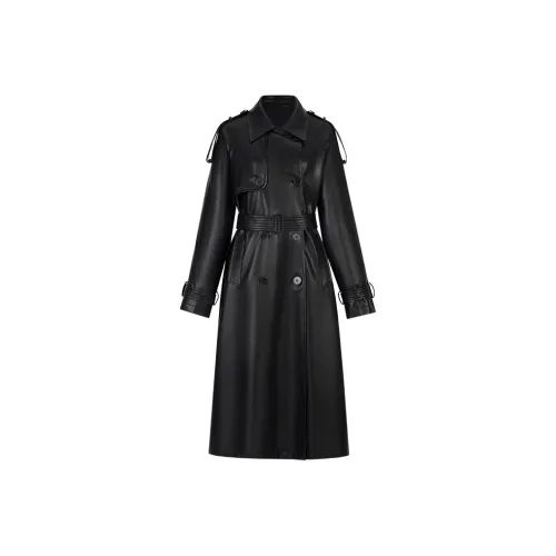 AVENEMENT Trench Coat Women's Black