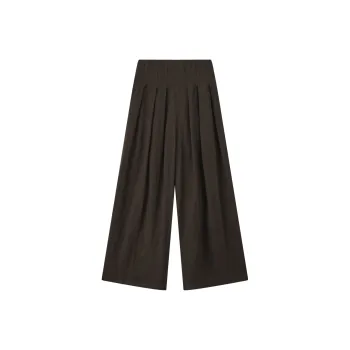 THE SEA LIFE Casual Pants Women's Coffee Brown