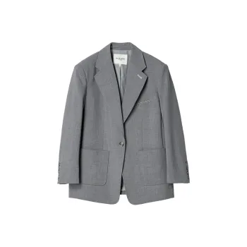 Bethine Business Suit Women's Light Gray