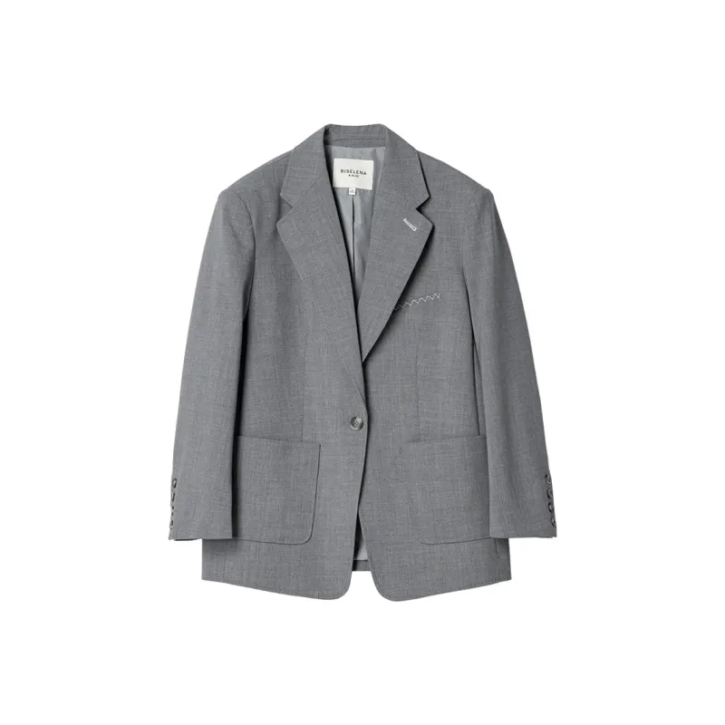 Bethine Business Suit Women's Light Gray-0