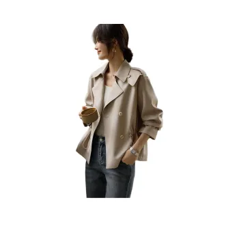 XWI Trench Coats Women's Khaki