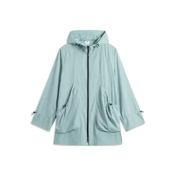 LiNing CF Tracing Sun Protection Clothing Women's Fish Eye Green
