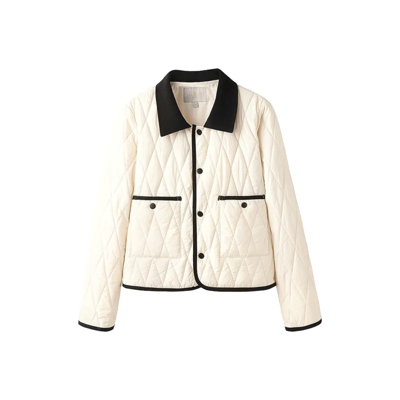 Cypress House Puffer Jacket Women's Ecru-0