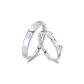 Cat and Dog Diary Couple Rings