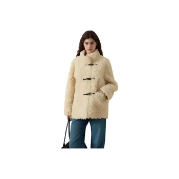 CHALAMON Velvet-feel Coat Women's
