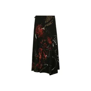 Yohji Yamamoto Graphic print Cropped Trousers