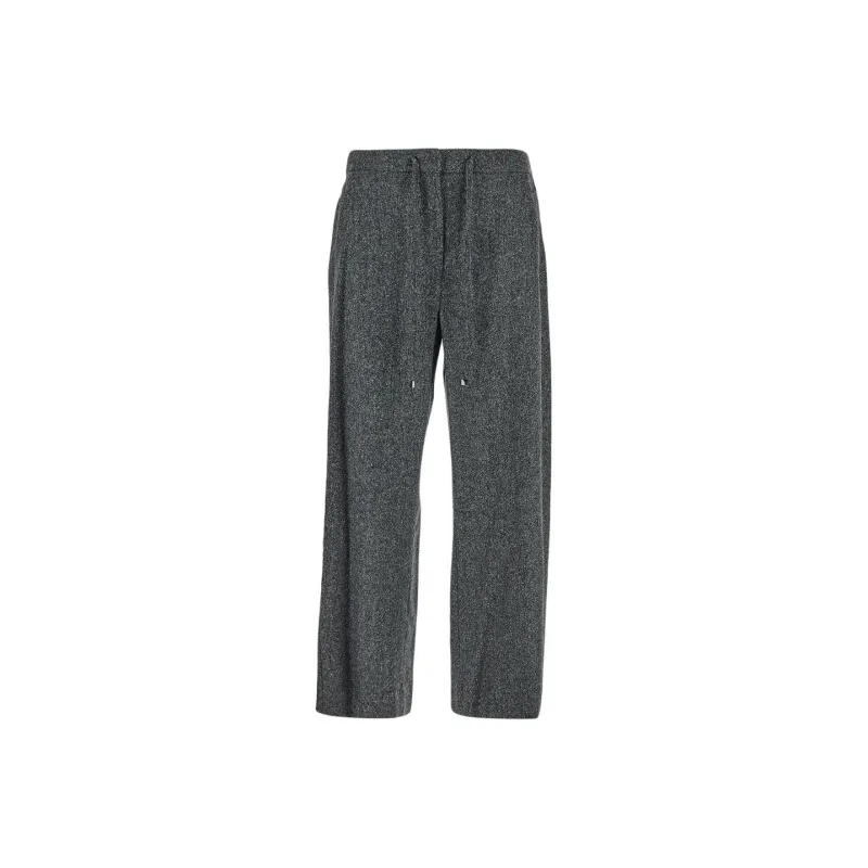 'S MAX MARA Mina Drawstring Mid Rise Cropped Trousers-0