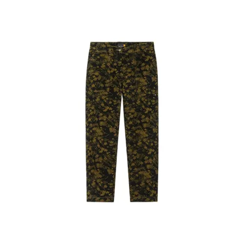 Timberland Casual Pants Women's Deep Olive Print