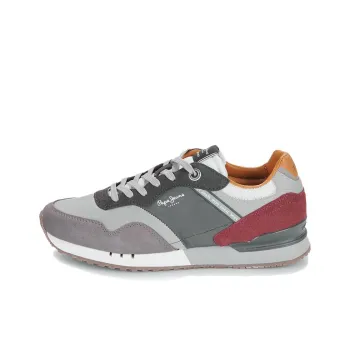 Pepe Jeans London Low Top Casual Shoes Men's Gray