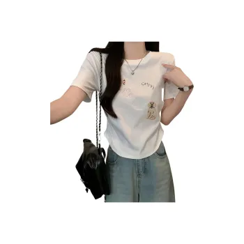 Dior Beauty Set in Sleeve T Shirt Women's