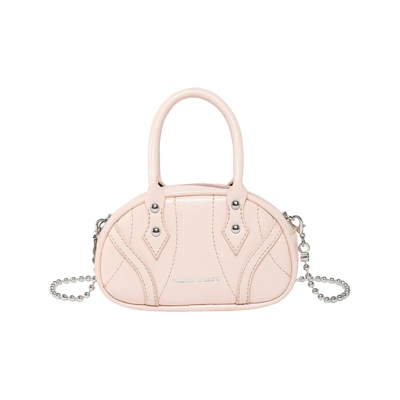 TOUTSEUL YOLO PU One Shoulder Handbag Women's Light Pink/Pink/White/Blue/Red-0