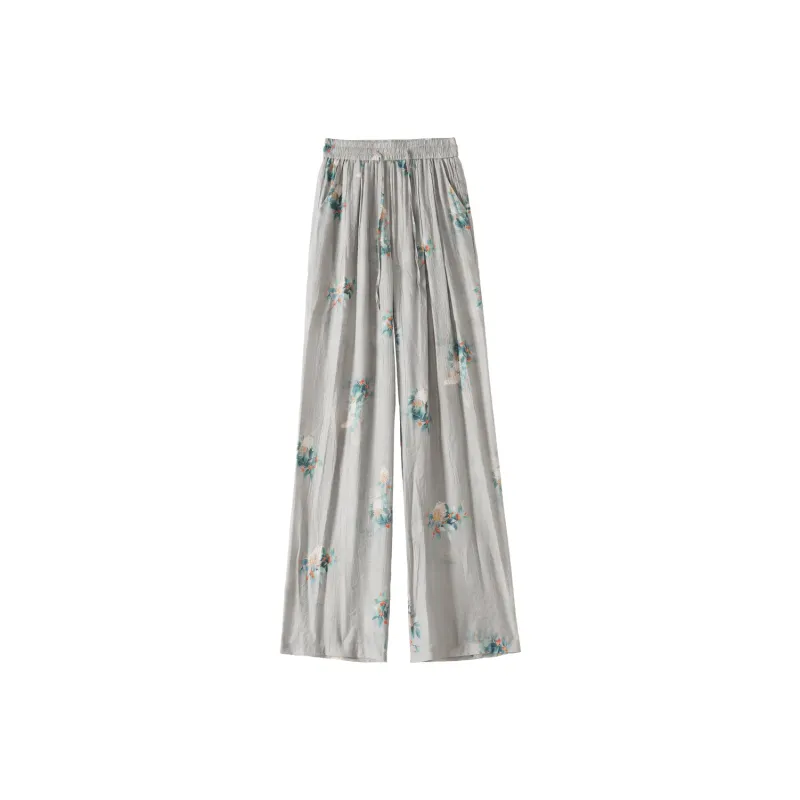 0571 Family Casual Pants Women's Green-0