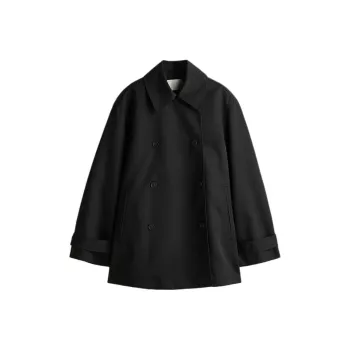 H&M Trench Coats Women's Black