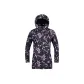 Ink Wash Light Color Floral Black Print
