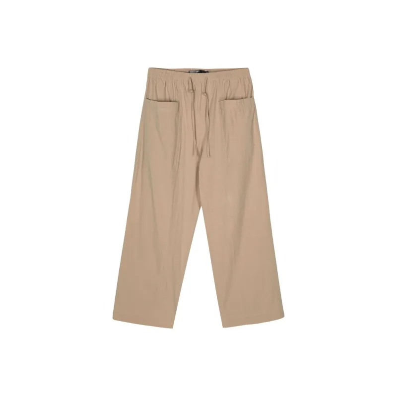 BIMBA Y LOLA SS24 Casual Pants Women's Camel Brown-0