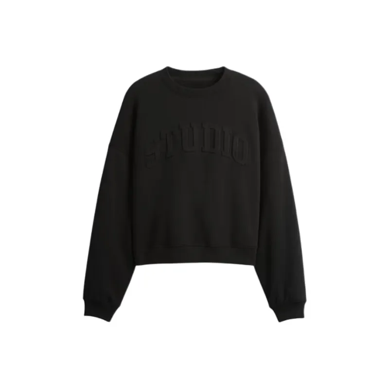 GAP Premium Series Sweatshirts Women's Pure Black-0