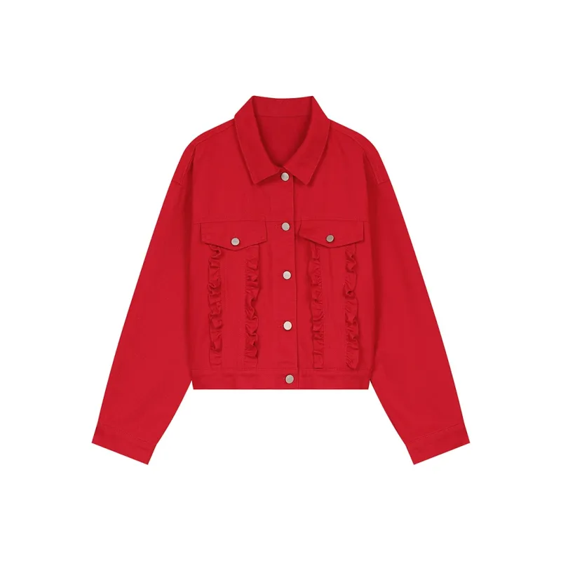 ELF SACK Denim Jackets Women's-6