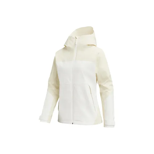 Skechers Waterproof And Windproof Windbreaker Jacket Women's Marshmallow White