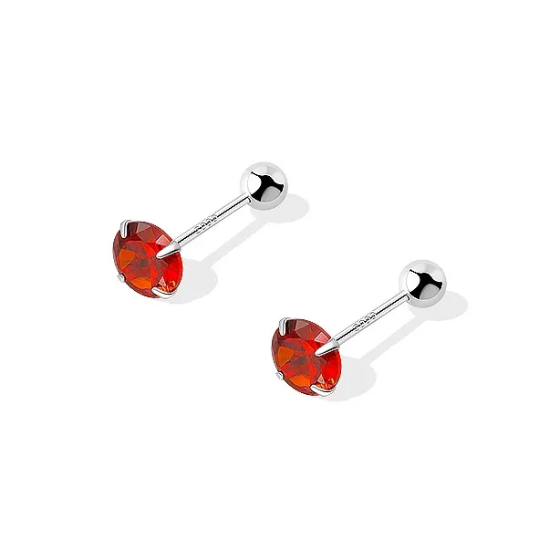 Daisy Dream Full Sterling Silver Stud Earrings Women's-5