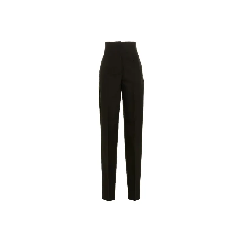 WEEKEND MaxMara SS23 Casual Pants Women's Black-0