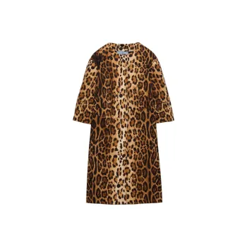 PRADA Animal print Coat