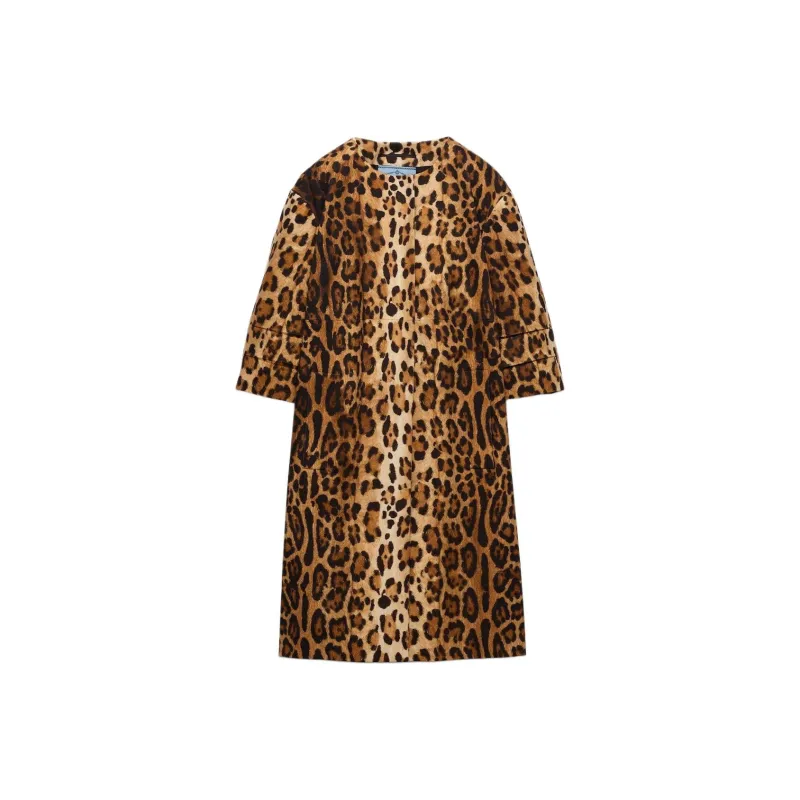 PRADA Animal print Coat-0