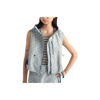 DIOR Dioriviera Vest Women's Blue White