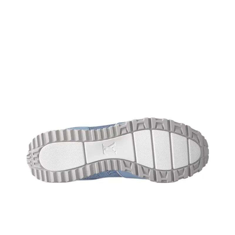 LOUIS VUITTON Run Away Low Top Casual Shoes Men's Blue-5