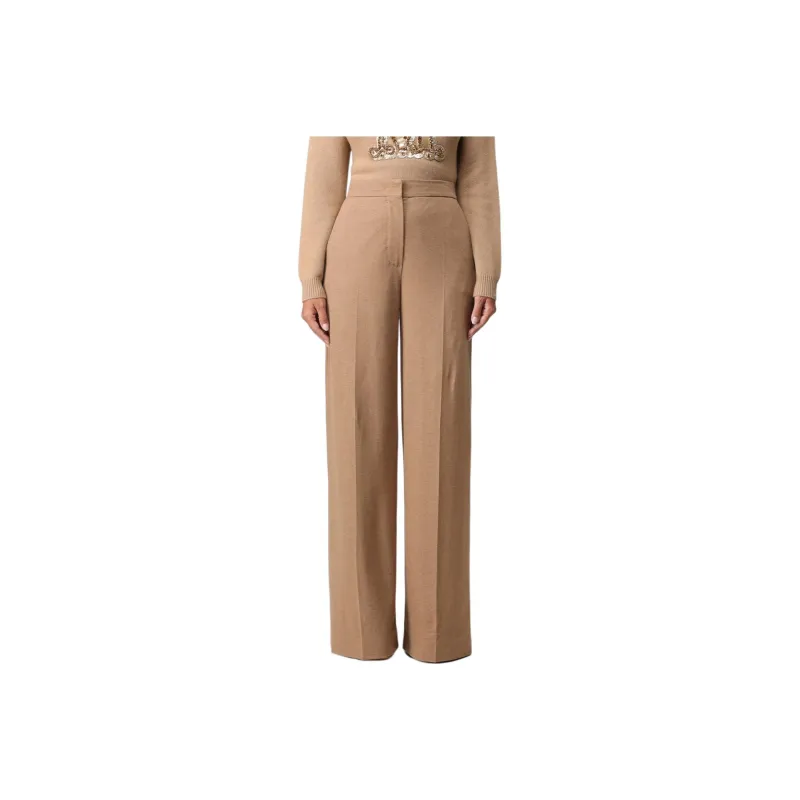 MaxMara High Waist Straight Leg Pants-0
