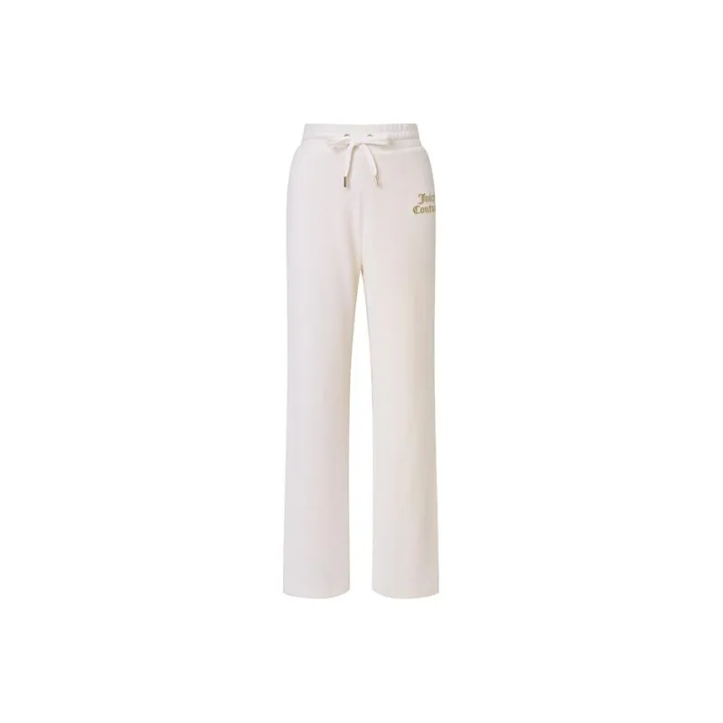 Juicy Couture Casual Pants Women's Cream White-0