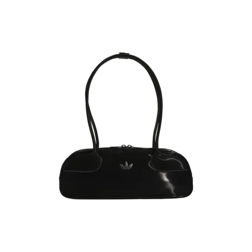 Adidas Originals Polyurethane Shoulder Bag Women
s Black