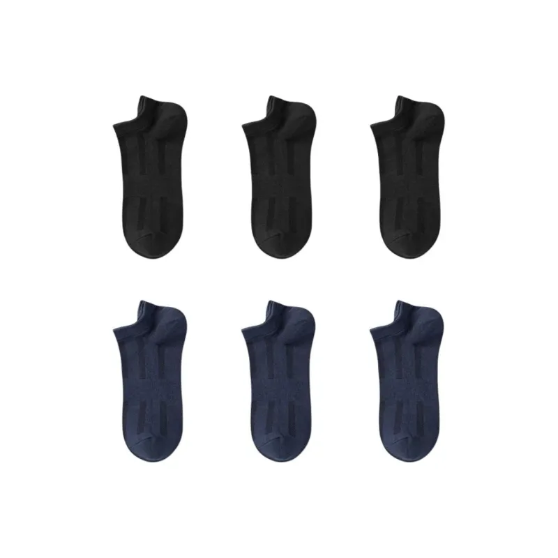 LUYOUYE Ankle Socks Men's 6 Pack-12
