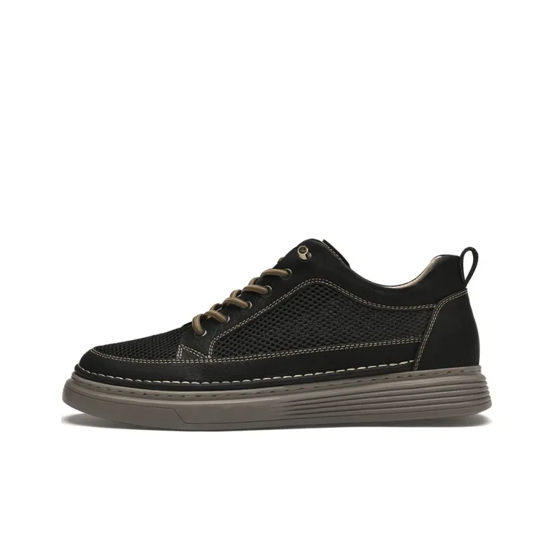 BAGE Abrasion Resistant Breathable Low Top Skateboard Shoes Unisex-6