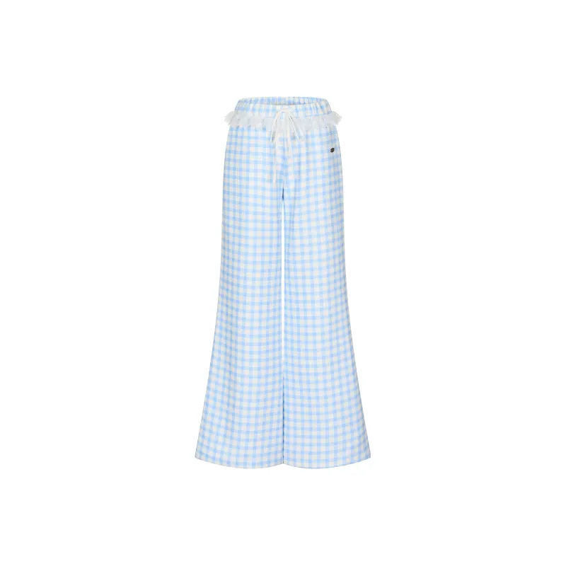 BETWEENAND Casual Pants Women's Blue-0