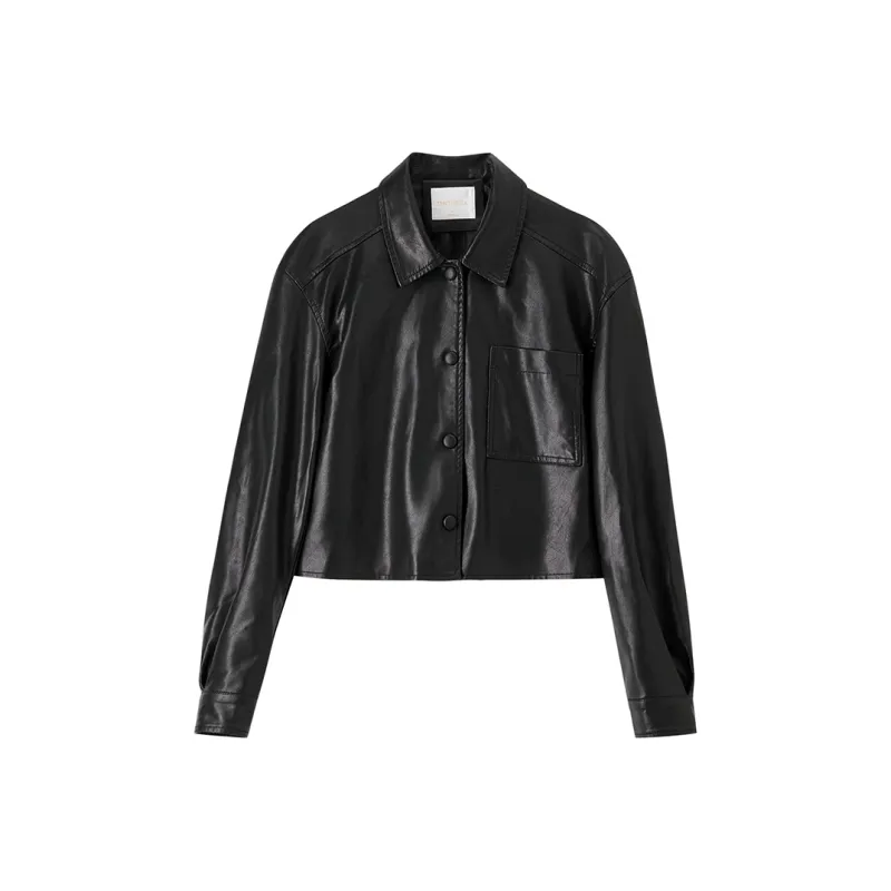 SENTUBILA Leather Jacket Women's-10