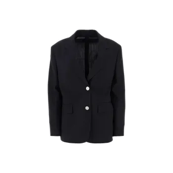 PRADA Single Breasted Tailored Blazer