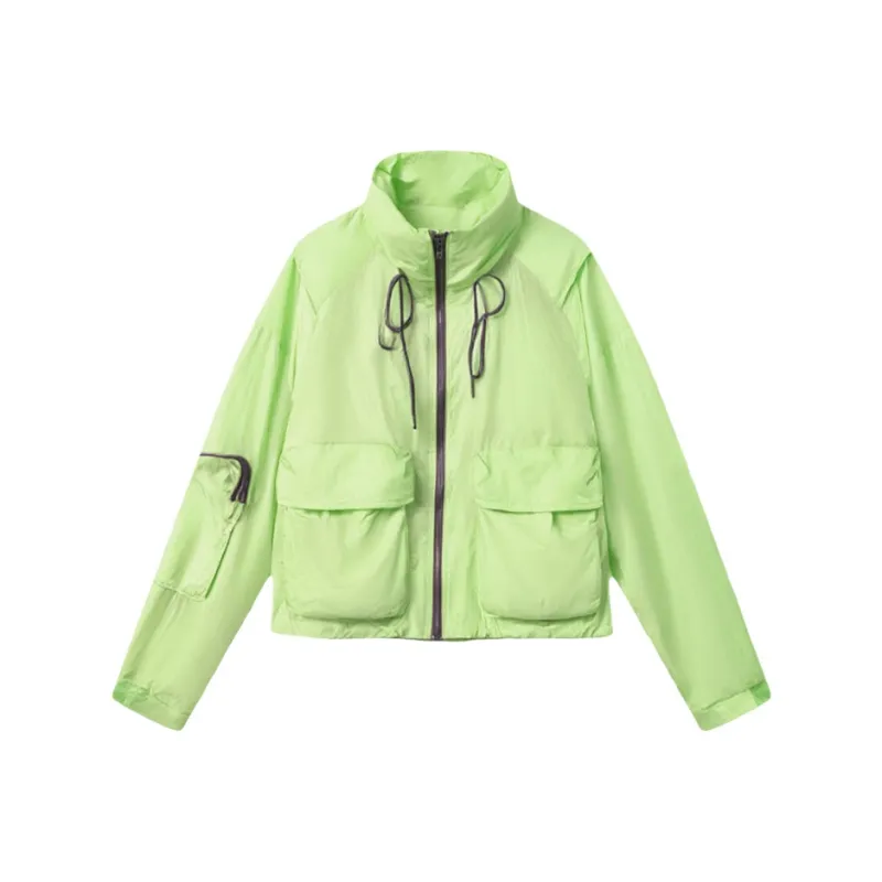Ancient Alley Cropped Coat Women's-7