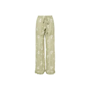 SABINA MUSAYEV SS24 Casual Pants Women's Olive Green