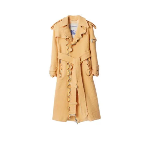 Burberry Coats Women's Yellow