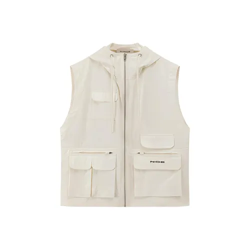 NO ONE ELSE Vest Women's White Apricot