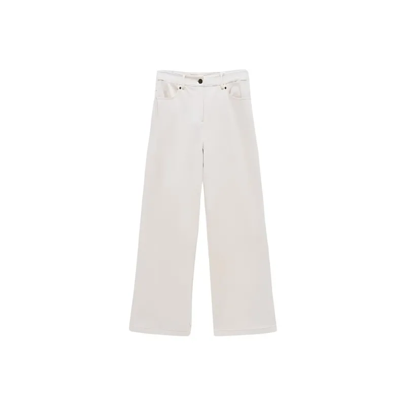INSUN Casual Pants Women's Ecru-0