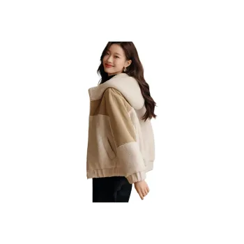 Mo Han Yi Mei Puffer Jacket Women's Apricot & Khaki
