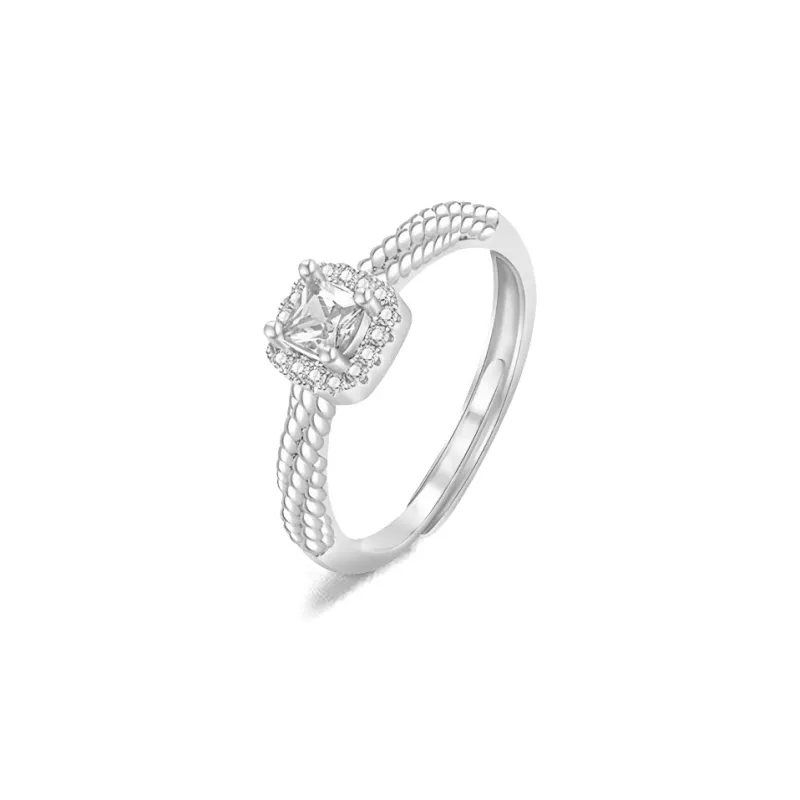 FANFRI Sterling Silver Rings Unisex-8