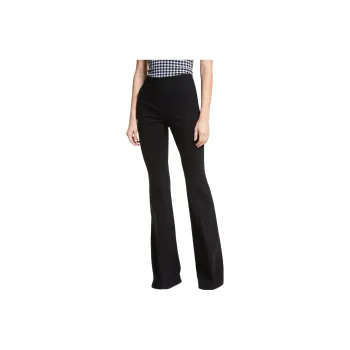 MICHAEL KORS Brooke Stretch Cotton Flared Pants