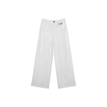 LA CRAWFISH Casual Pants Women's Paris White