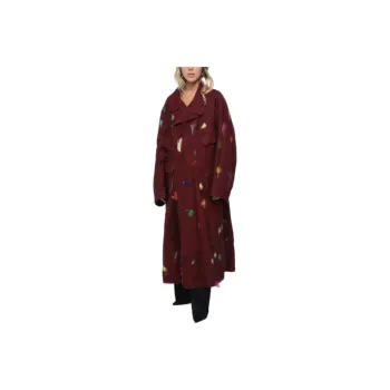 Maison Margiela Coats Women's Red