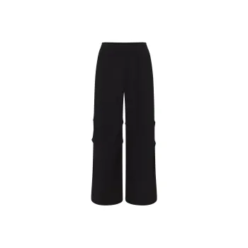 SKIMS FW24 VINTAGE FLEECE STRAIGHT LEG PANT Casual Pants Women's WASHED ONYX/Washable Agate